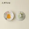 Rinyu Gui Song Estilo Fresco Golondrina de Primavera Rama de Durazno Fortuna y Prosperidad Taza Qiankun Taza de Té Exquisita Pintada a Mano Taza de Anfitrión de Cerámica Taza Individual