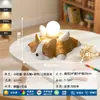 Luz de Noche Creativa Nueva de Tigre Transfronteriza Lámpara de Mesita de Noche Lámpara de Ambiente para Dormitorio Regalo de Cumpleaños Adorno de Escritorio Luz de Noche