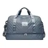 Bolsa de Fitness Transfronteriza con Acabado de Alta Gama, Separación Seca y Húmeda, Almacenamiento de Viaje, Bolso Cruzado Deportivo, Bolsa de Equipaje de Viaje de Gran Capacidad para Mujeres