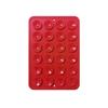 Fábrica en stock al por mayor 24 ventosa de silicona negra ventosa simple antideslizante funda para teléfono móvil portátil extraíble