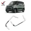 Adequado para Mitsubishi 23 Delica Mini Para-choque Traseiro Modificado Lanterna de Nevoeiro Estrutura Decorativa Galvanizada Cobertura da Lanterna de Nevoeiro Traseira
