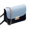 Bolsa Feminina 2019 Nova Moda Primavera e Verão Bolsa Transversal com Corrente Bolsa de Ombro em Couro PU Bolsa para Celular Feminina Bolsa Quadrada Pequena