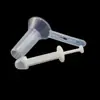 Espéculo Anal Desechable Huaguan para Niños y Adultos, Herramienta de Plástico en Forma de Campana para Examen de Ano y Recto, Dilatador Anal de Tamaño Mediano y Pequeño