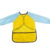 Avental de pintura infantil anti-incrustante anti-desgaste roupas de pintura manga longa velcro impermeável macacão jardim de infância comer babador atacado