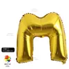 Globo Alfanumérico Mediano Dorado y Plateado de 32 pulgadas Decoración de Cumpleaños Papel de Aluminio Fiesta de Bodas Set de Película de Aluminio Arreglo Globo