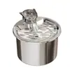 Fuente de Agua para Mascotas de 2L, Fuente Automática de Agua para Gatos Dispensador de Agua para Perros con Filtros de Repuesto para Gatos, Perros, Mascotas Múltiples