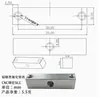 Conector de barra colectora de aluminio de tira larga de 4 orificios M4 M3 junta flexible acoplamiento puente marco junta adaptador de fijación de máquina