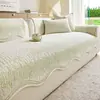 Nuevo cojín de sofá amigable con la piel, adecuado para todas las estaciones, alta densidad, antideslizante, fijo, cojín de asiento de chenilla de lujo para sala de estar