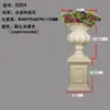 Adornos Artesanales Tallados Estilo Europeo, Macetas, Fibra de Vidrio con Piedra Arenisca, Esculturas de Figuras Occidentales, Recipientes para Flores, Macetas de Comercio Exterior