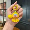 Nuevo llavero de bola de pelo de cubos de fruta tridimensionales accesorios para bolso de chica estudiante regalo para novias colgante para amantes