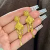 Brincos de Franja Gota d'Água Florais Estilo Chinês 2026, Brincos Versáteis Elegantes Retrô da Moda com um Toque de Luxo Leve e de Alta Qualidade