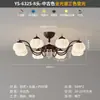 Lámpara de araña para sala de estar estilo crema, luz principal estilo algodón para el recibidor, nuevo modelo francés 2026, lámpara de cristal simple moderna de lujo ligero para dormitorio
