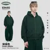 Ropa para Hombre Ckx 26 Nueva Sudadera Retro Estilo Americano Otoño e Invierno con Forro de Felpa, Engrosada y Cálida, Chaqueta con Cremallera, Sudadera Holgada para Hombre.