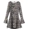 Ropa europea y americana para mujer transfronteriza, vestido de moda de cuello alto y manga larga más vendido en AliExpress