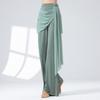 Pantalones de Danza Clásica para Mujer, Estilo Nuevo, Malla Fluida, Ligeramente Acampanados, Cintura Elástica, Pantalones de Yoga Casuales, Ropa de Práctica de Danza China