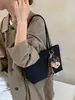 Bolso de hombro cruzado retro minimalista para mujer, nuevo modelo 2026, bolso tote, bolso de mano al hombro, bolsa de gran capacidad para el día a día