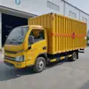 Camión Contenedor para Mercancías Peligrosas (Se puede registrar) Vehículo de Transporte de Productos Químicos Peligrosos Vehículo de Transporte de Materiales Peligrosos Varios Vehículo de Transporte de Cilindros de Gas