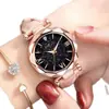 Reloj de mujer nueva tendencia estudiantil versión coreana del cielo estrellado escala romana reloj de mujer informal una generación en stock al por mayor