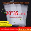 Saco OPP Auto-Adesivo Transparente Saco Auto-Adesivo Saco para Embalagem de Livro Revista Auto-Selante Saco Plástico 20*35cm Alta Transparência