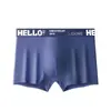 Ropa interior para hombre, Calzoncillos bóxer de seda helada para hombre, Algodón puro, Antibacteriano, Deportes juveniles, Calzoncillos bóxer de talla grande, Dropshipping
