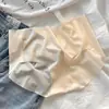 Roupa íntima ultrafina sem costura para mulheres com toque de seda gelada cor da pele