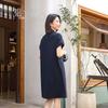 Yun Yun 2026 Nuevo Estilo de Verano Vestido Reductor de Edad para Mujer, Tallas Grandes, Corte Ajustado, Elegante, de Gama Alta, Vestido Negro Sencillo