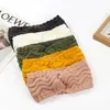 Acessório de Cabelo de Lã Acrílica Estilo Coreano com Laço e Forro de Fleece Transfronteiriço, Faixa de Cabeça Cruzada de Lã com Forro de Fleece Estilo Europeu e Americano, Protetor de Orelha para Lavar o Rosto