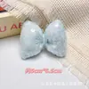 Nuevos Accesorios de Lazo de Lentejuelas, Cojines con Forma de Lazo Rellenos de Algodón, Accesorios para el Cabello de Muñecas, Pinzas para el Cabello, Bolsos, Accesorios de Ropa para DIY