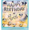 Set de Globos de Cumpleaños Más Vendido Transfronterizo Decoración para Fiesta Temática Miércoles Juguete de Dibujos Animados para Niños