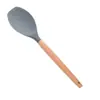 Conjunto de 12 peças de utensílios de cozinha de silicone com cabo de madeira, pá para cozinhar, colher, frigideira antiaderente, conjunto especial de utensílios de cozinha para assar