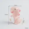 Dinossauro cartoon micro paisagem ornamentos resina artesanato mini musgo jardinagem garrafa ecológica decorações transfronteiriças atacado