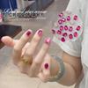Joyería de Diamantes para Arte de Uñas al Por Mayor Lujo Ligero Flash Colorido Cristal Octogonal Largo Forma Especial Fondo Plano Decoraciones de Uñas de Diamantes