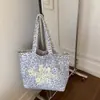 Bolso Tote con Estampado de Leopardo y Letras para Mujer 2026 Nuevo de Gran Capacidad Bolso de Hombro Bolso Casual para Viajes Cotidianos Bolso Versátil