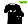 AliExpress Amazon Verão Transfronteiriço Camiseta Moda Casual Mais Vendida Impressão Digital Masculina Casual Manga Curta Camiseta