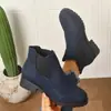 Otoño 2026 Nuevo Talla Grande Botas Casuales Cómodas para Mujer Estilo Europeo y Americano Modernas para Exteriores Talla Única