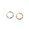 Aretes Mobius para Mujer con Orejas Perforadas, No Necesitan Quitarse los Aretes para Dormir, Aretes de Acero de Titanio, Clavos de Hueso de Oreja, Aretes de Aro Lisos para Mujer