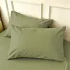 Fronhas Masculinas Classe A Anti-Saliva e Anti-Óleo, Conjunto de Dois, 48x74cm, Conjunto Completo para Travesseiro Único com Capa Interna