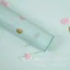 Novo buquê de flores coreano material para buquê pétala chuva papel de embrulho flores translúcidas DIY suprimentos para floricultura
