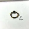 Anillo elástico para el día a día, Nuevo anillo de dedo índice con cuentas estilo chino, Venta directa de fábrica, Venta al por mayor, Anillo elástico de dropshipping