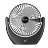 Ventilador de clip pequeño recargable por USB para dormitorio, oficina, de pie, de escritorio, pequeño, silencioso, de larga duración, ventilador con clip fuerte