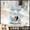 Estilo Ins Postmoderno Lujo Ligero Impreso en 3D Moño Bandeja de Almacenamiento de Joyería Decoración del Hogar Estilo Girly Caja de Almacenamiento