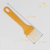 Escova Plástica com Cabo Fino Atacado Fabricante, Escova de Cerdas Amarela com Cabo Fino de 4mm de Espessura, Pequena Escova para Teclado, Escova de Limpeza Multiuso