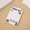 Tarjetas Decorativas Temáticas de Halloween, Bolsillo de Fantasma Tarjetas de Empaque de Joyería de Resina de Abrazo Inspirador, Al Por Mayor en Stock