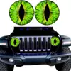 Adesivos de Farol Olhos de Fera Transfronteiriços Adesivo de Carro Olho de Fera Adesivo de Luz de Carro Wrangler