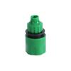 Conector rápido de plástico de 3/8" de 3 puntos para pistola de agua.