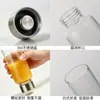 Artículos en Stock de Fábrica Dropshipping Vaso de Agua de Vidrio de Borosilicato Alto Tapa de Madera de Bambú Vaso para Jugo de Frutas Vaso para Bebidas Tapa de Acero Inoxidable Vaso para Café