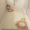 Alfombrilla antideslizante para baño, alfombrilla para el suelo de la ducha, alfombrilla impermeable para el pie del inodoro, alfombrilla para el suelo del hogar, felpudo