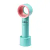 Secador de cílios secador de cílios USB recarregável portátil manual mini ventilador ventilador sem pás para cílios