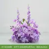 Hy-De10Grande Decoração de Casamento Pendurado na Parede Roxo Fundo Fotográfico Floral para Parede Layout Flores de Seda Sintética