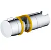 Soporte para cabezal de ducha, estante elevador, base ajustable, cubierta deslizante, plástico ABS, soporte de enchufe para ducha, accesorios de baño